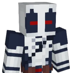 Hitorikuroi Minecraft avatar bust