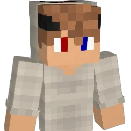 HitsLikeHacker Minecraft avatar bust