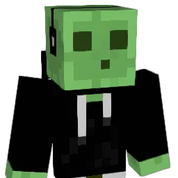 Hneken Minecraft avatar bust