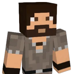 Hobbo Minecraft avatar bust