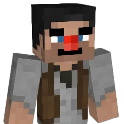 HoboClown Minecraft avatar bust