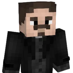 Hobobrain Minecraft avatar bust