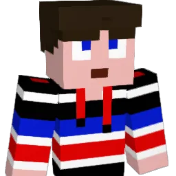 Hofstra Minecraft avatar bust