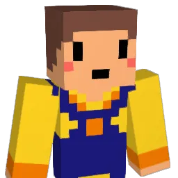 HogeBlock Minecraft avatar bust