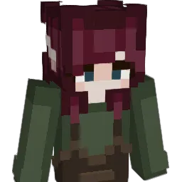 Holiberi Minecraft avatar bust