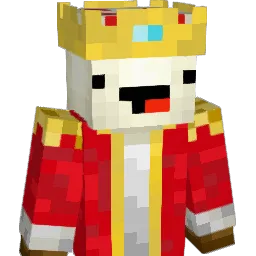 HolidayKing Minecraft avatar bust