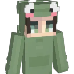 Hollie Minecraft avatar bust
