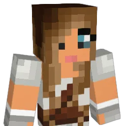HollyDollyDee Minecraft avatar bust