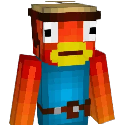HollyMeat Minecraft avatar bust