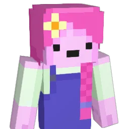 Hollyrenee Minecraft avatar bust