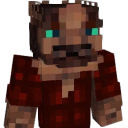 Holothurian Minecraft avatar bust