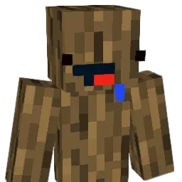 Holzbruder Minecraft avatar bust