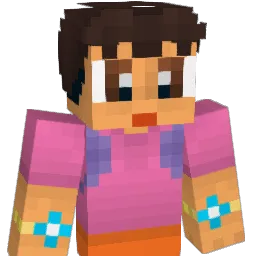 Homabola Minecraft avatar bust