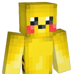 HomelessPikachu Minecraft avatar bust