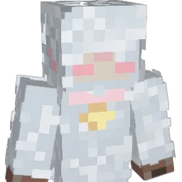 HoneyAxolotl Minecraft avatar bust