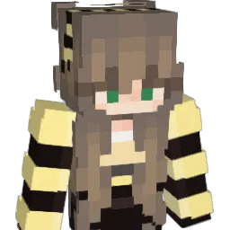 HoneyBe123 Minecraft avatar bust