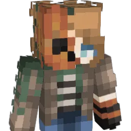 HoneyTuki Minecraft avatar bust