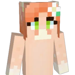 Honeypuckle Minecraft avatar bust