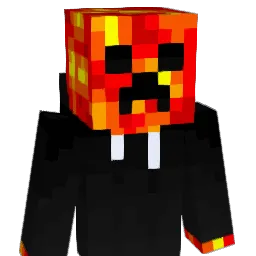 HonigDino Minecraft avatar bust