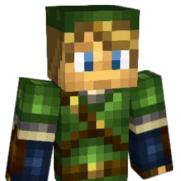 Honkdervierte Minecraft avatar bust