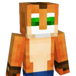 HoodSquirtle Minecraft avatar bust