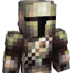 HoodedWeirdo Minecraft avatar bust
