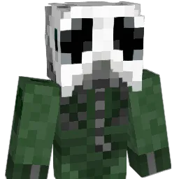 Hornart Minecraft avatar bust