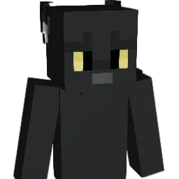 Hornycat Minecraft avatar bust