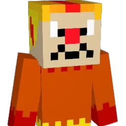 Hornydwarf Minecraft avatar bust