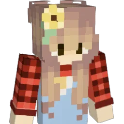 Horsegirl497 Minecraft avatar bust