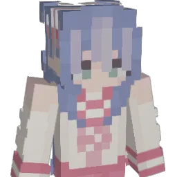 HoshiHimi Minecraft avatar bust
