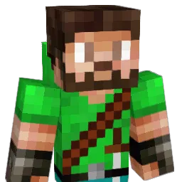 Hosmax Minecraft avatar bust