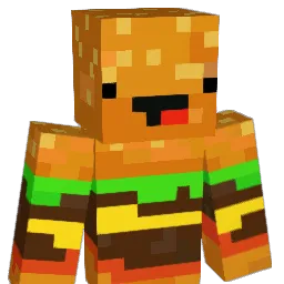 HotBurg Minecraft avatar bust