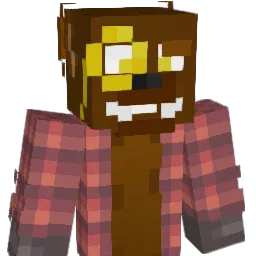 HotDawgie Minecraft avatar bust