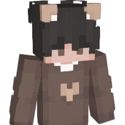 HotLucy Minecraft avatar bust