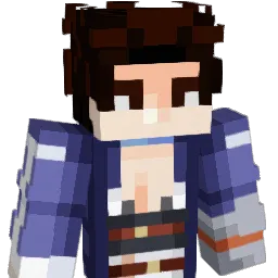 Hotagonist Minecraft avatar bust