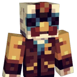 Hotdogbunz Minecraft avatar bust