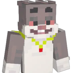 Hotdogeek Minecraft avatar bust