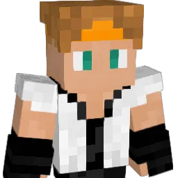 Houstonian Minecraft avatar bust