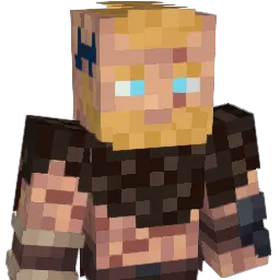 Howlynn Minecraft avatar bust
