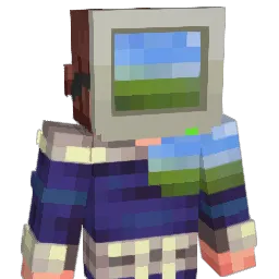 Hubique Minecraft avatar bust