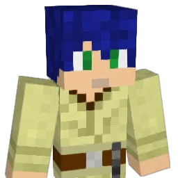 Hufflebuff Minecraft avatar bust