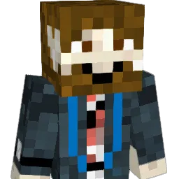 Hugabutt Minecraft avatar bust