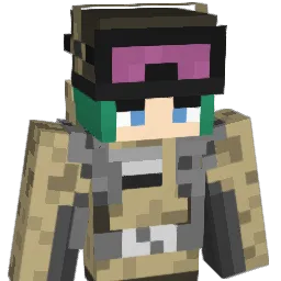 Hugezom Minecraft avatar bust