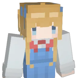 Huggypie Minecraft avatar bust