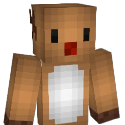 Hullerman Minecraft avatar bust