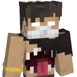 Humanfigure12 Minecraft avatar bust