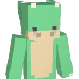 Humbow Minecraft avatar bust
