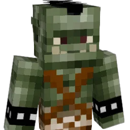 Humoos666 Minecraft avatar bust
