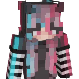 Hunniebunches Minecraft avatar bust